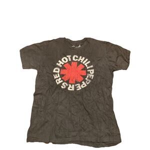 Red Hot Chili Peppers Black T-Shirt - Bravado - RHCP Band tee Size L